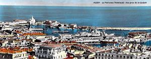 Alger - Port - Vue prise de la Casbah